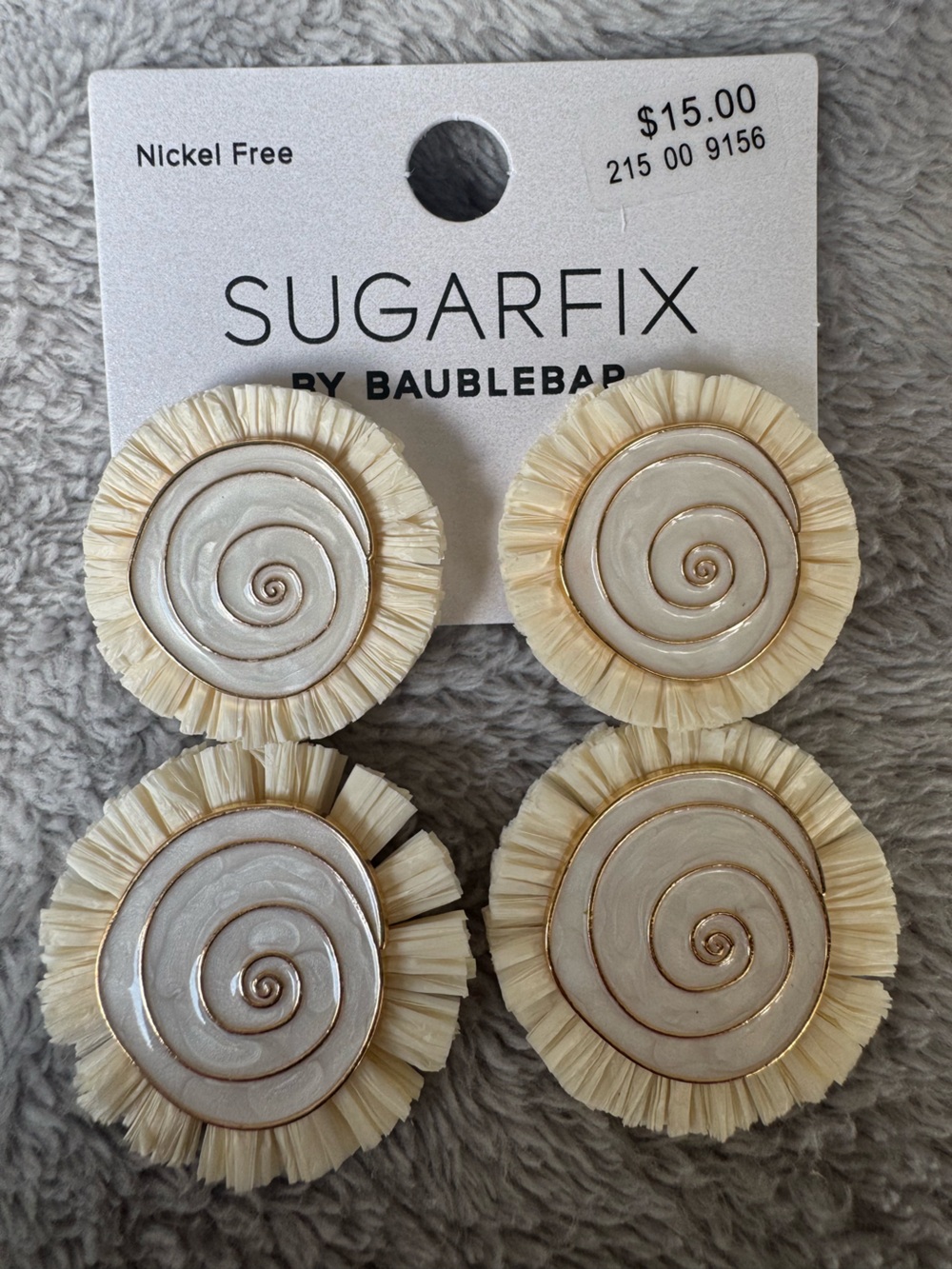 Sugarfix Women’s Floral Design Earrings